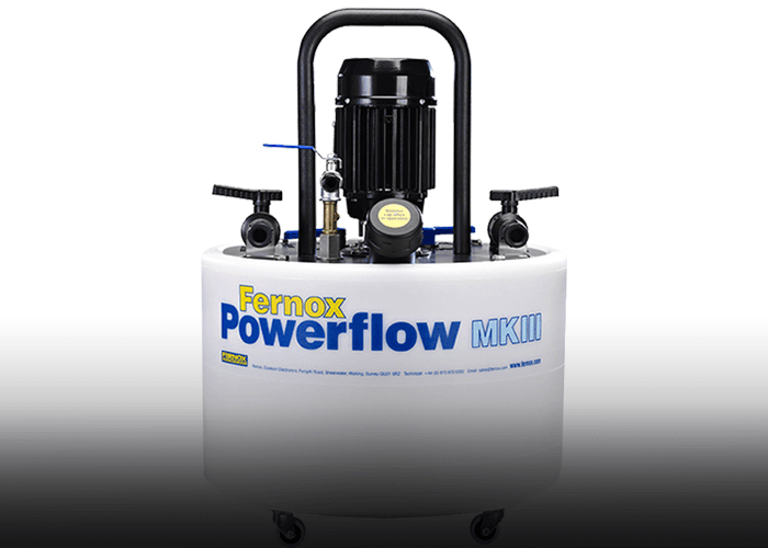 Central Heating Power flush system incidating Power Flushing Near Old Denaby